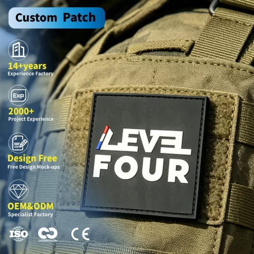 Custom Army PVC Patches