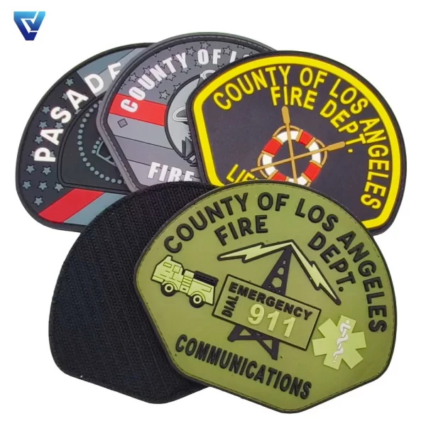 Custom Fire Department PVC Patches