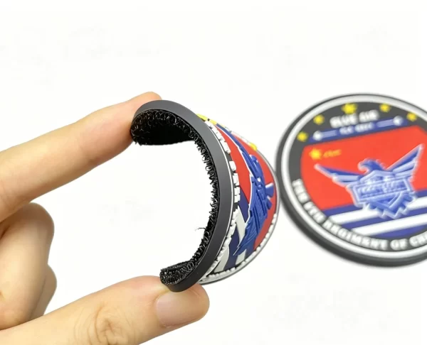 Custom Navy PVC Patches