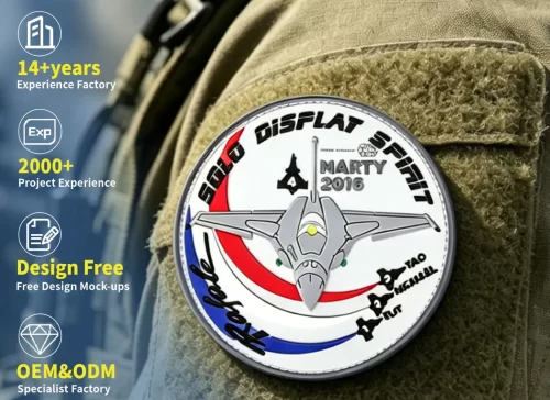 Custom Air Force PVC Patches Custom Air Force PVC Patches