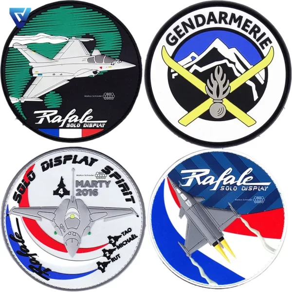 Custom Air Force PVC Patches