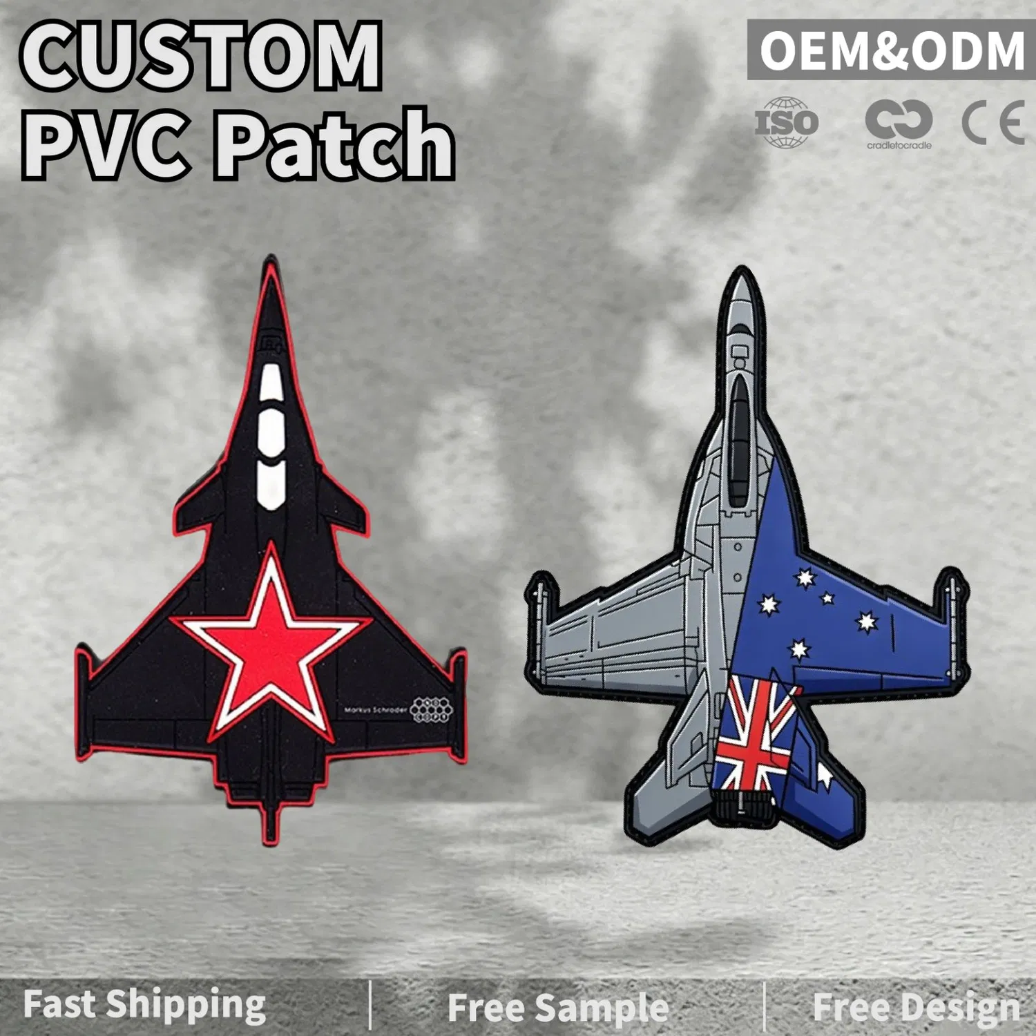 Air Force PVC Patches