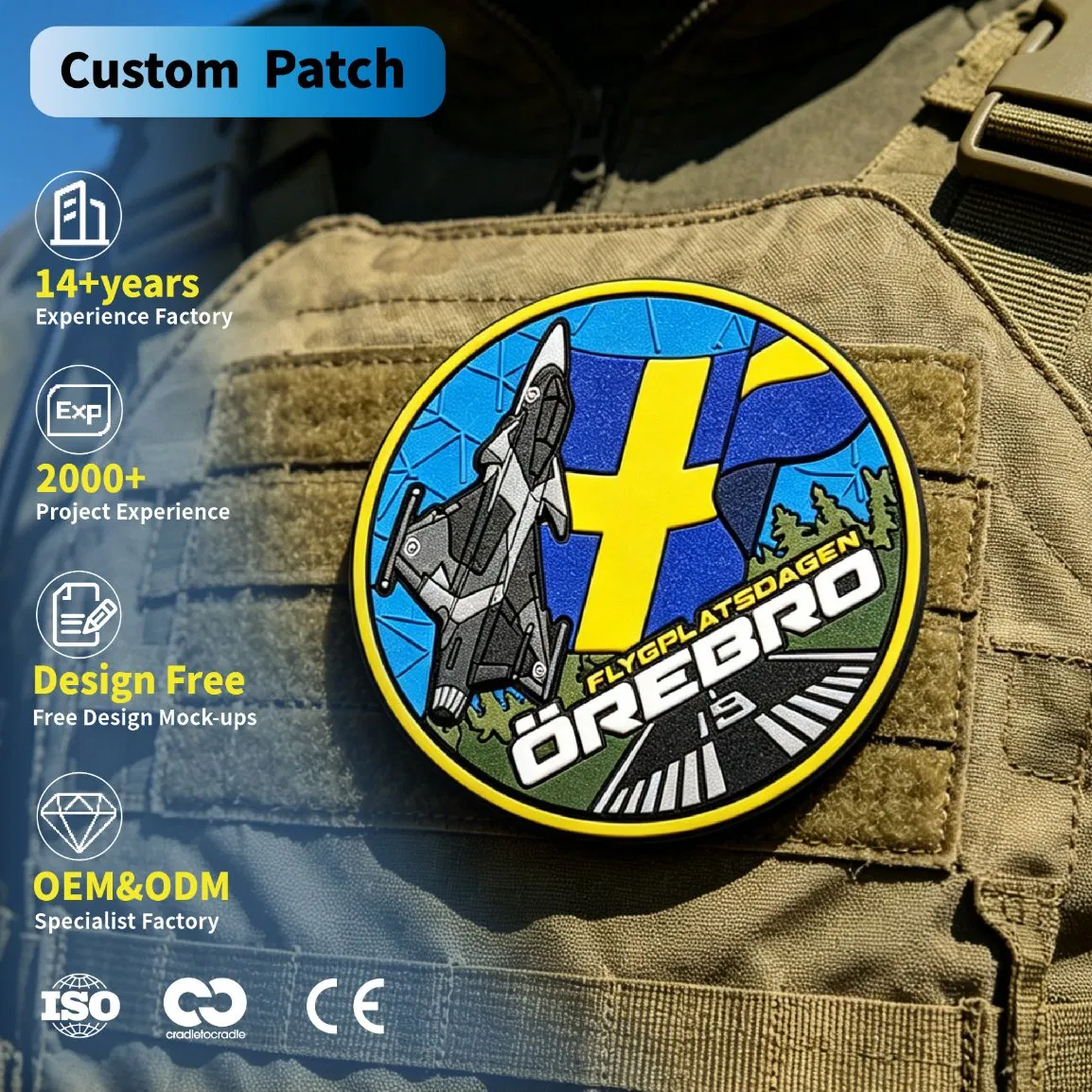 Air Force PVC Patches