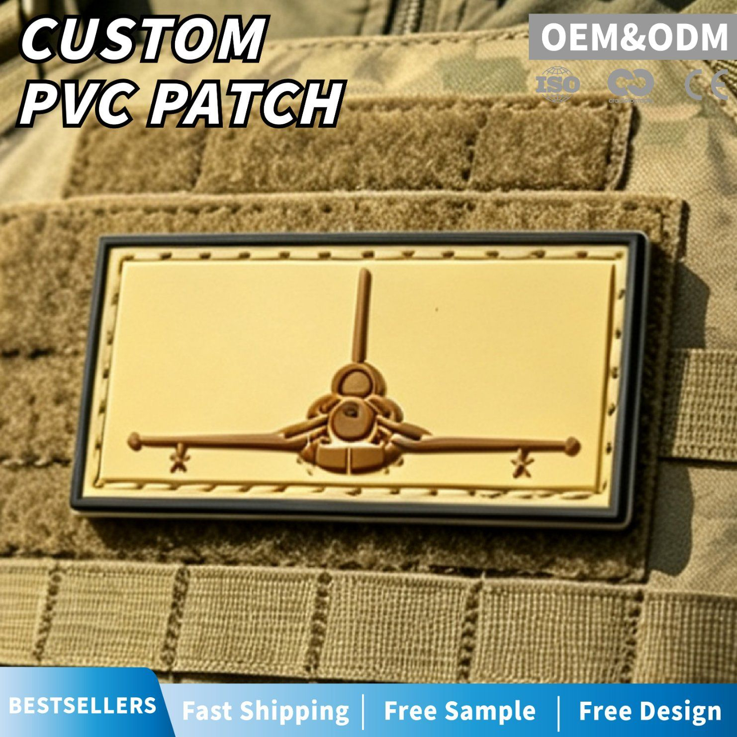 Air Force PVC Patches