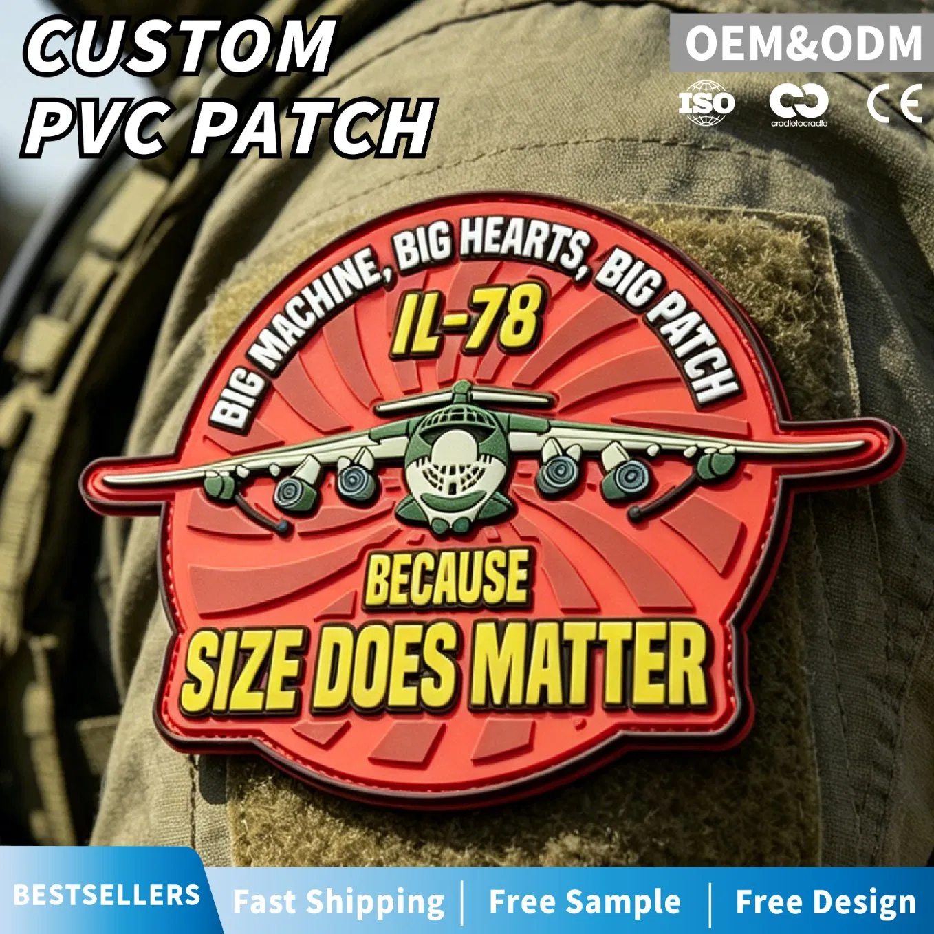 Air Force PVC Patches
