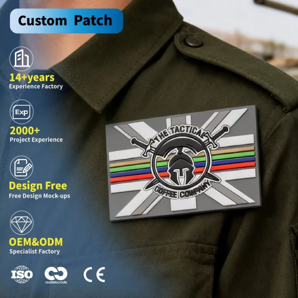 Custom Army PVC Patches Custom Army PVC Patches