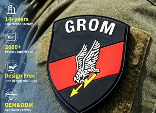 Custom Army PVC Patches Custom Army PVC Patches