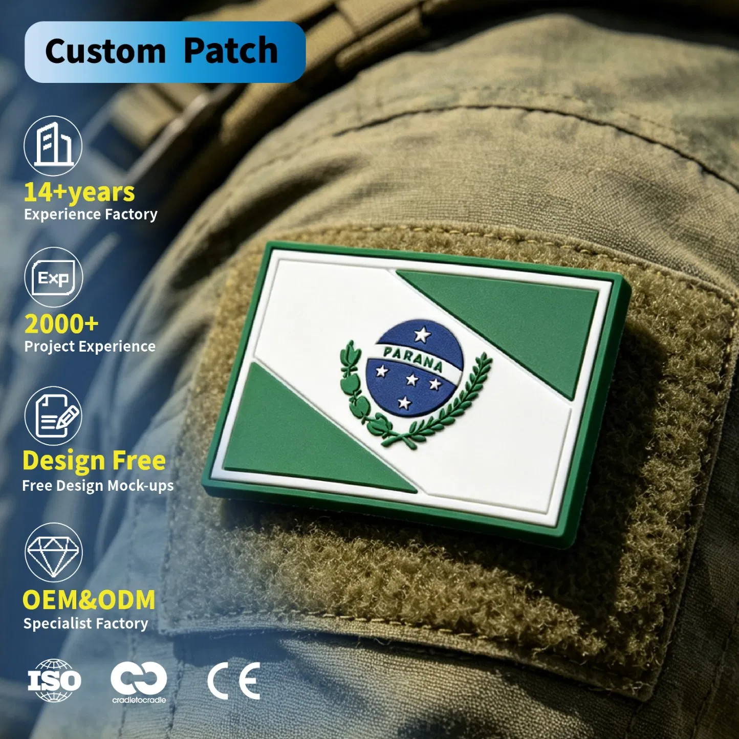 Army PVC Patches