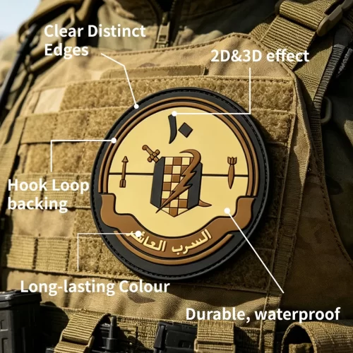 Custom Army PVC Patches Custom Army PVC Patches