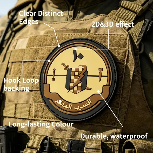 Custom Army PVC Patches Custom Army PVC Patches