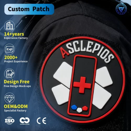 Custom Fire Department PVC Patches Custom Fire Department PVC Patches