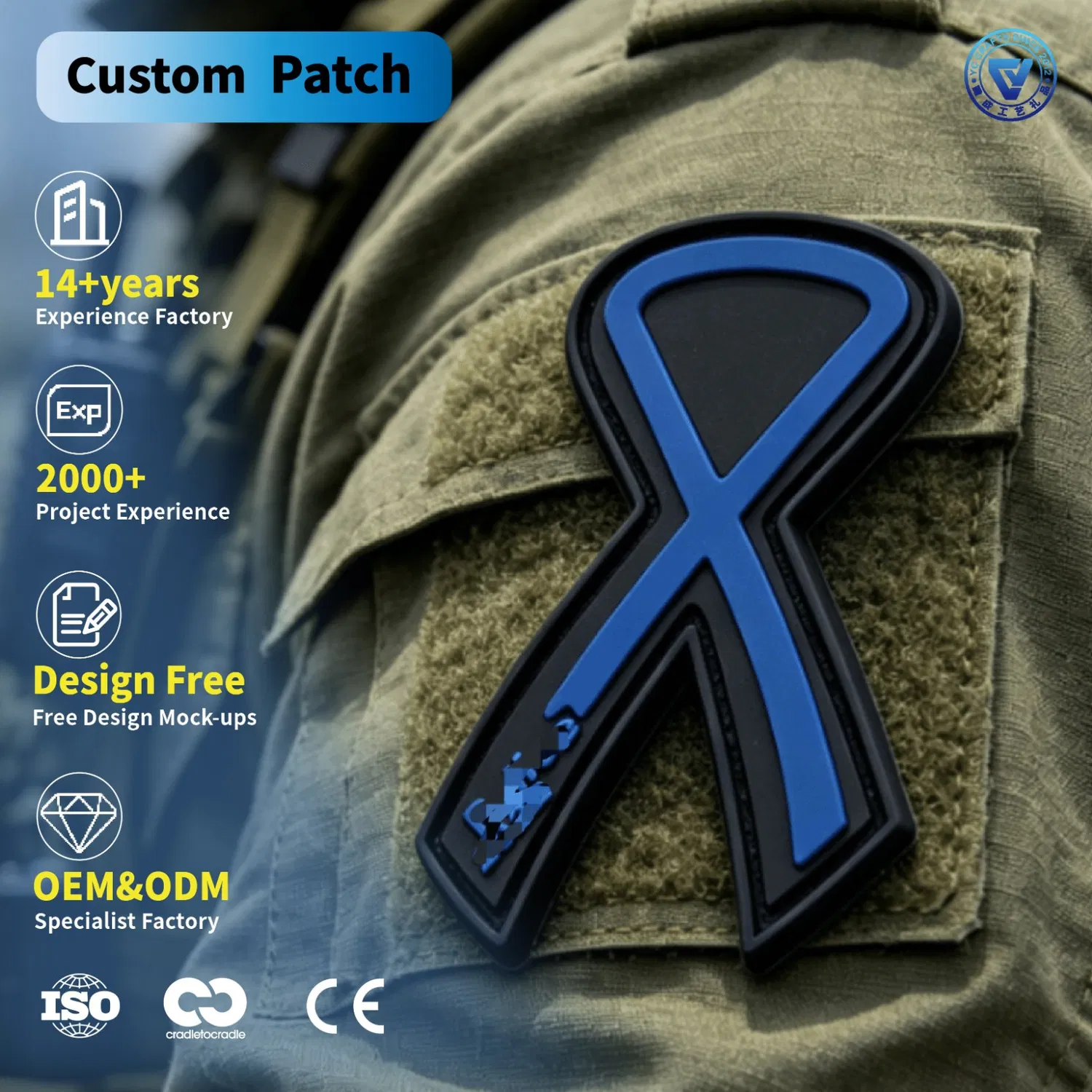 Custom Fire Department PVC Patches Custom Fire Department PVC Patches