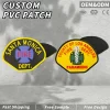 Fire Department PVC Patches Fire Department PVC Patches