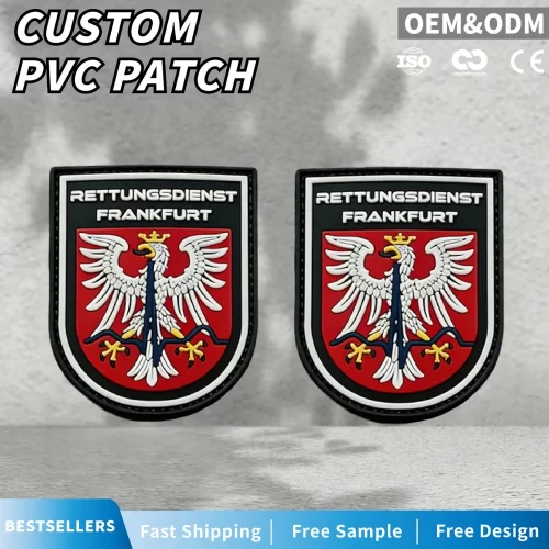 Fire Department PVC Patches Fire Department PVC Patches