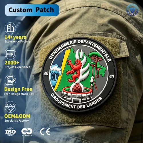 Custom Police Department PVC Patches Custom Police Department PVC Patches