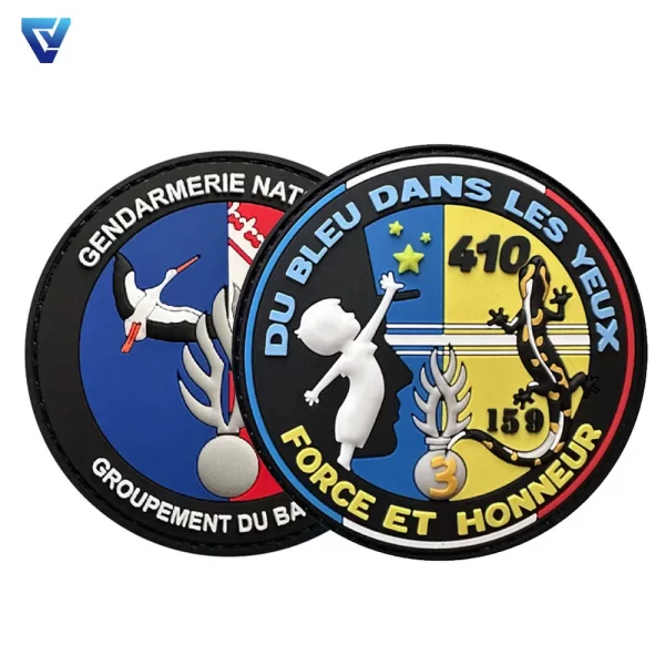 Custom Police Department PVC Patches Custom Police Department PVC Patches