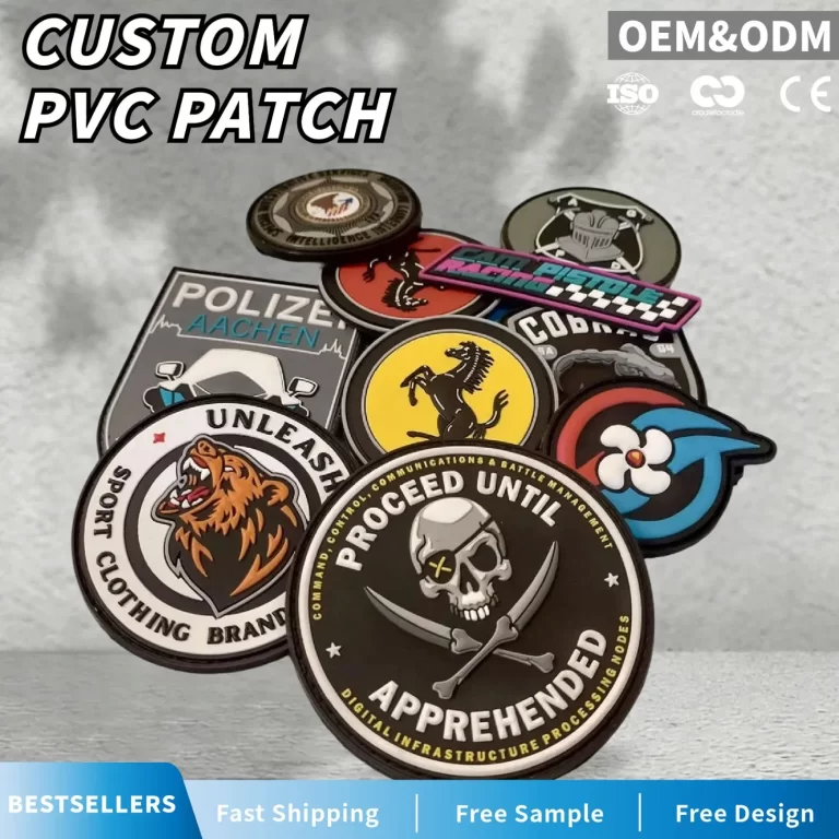 Police Department PVC Patches