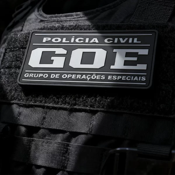 Police Department PVC Patches