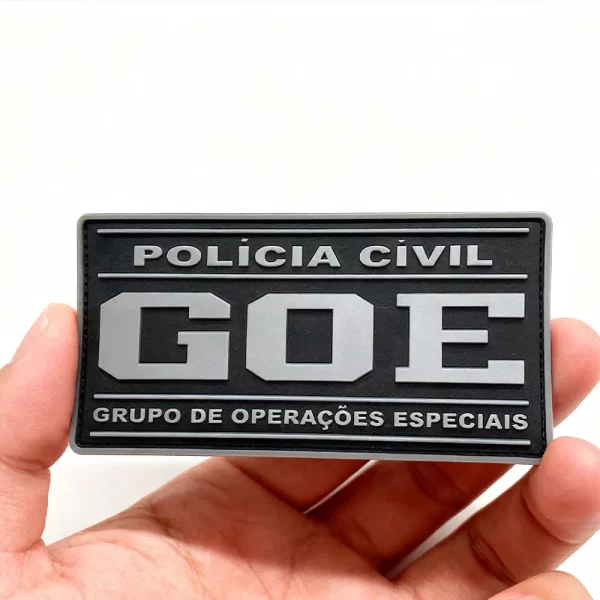 Police Department PVC Patches