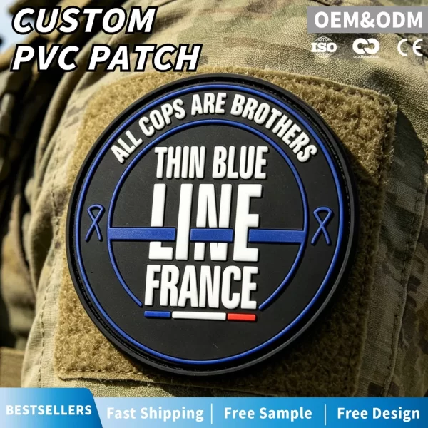 Police Department PVC Patches