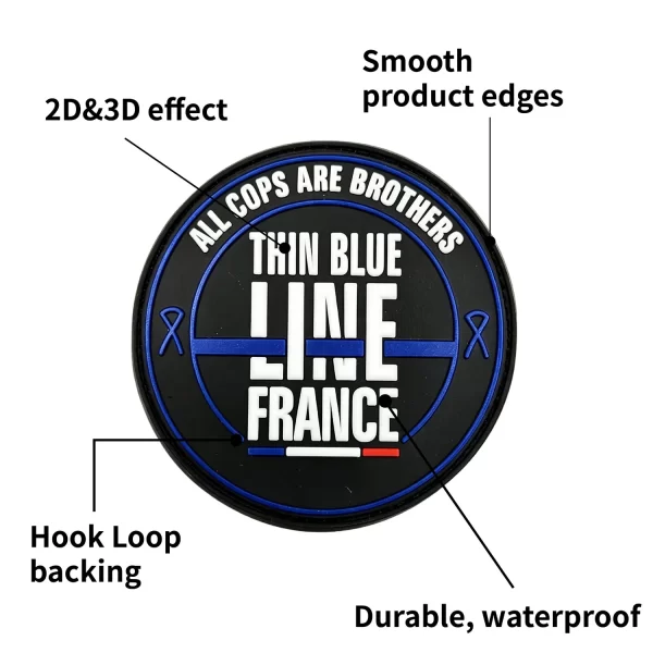 Police Department PVC Patches
