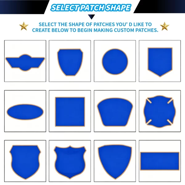 Factory Custom 3D PVC Rubber Patches OEM Badge Sew-on Backing Patch Waterproof Soft for Uniform