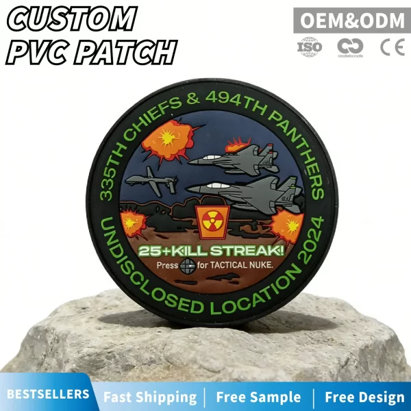 Air Force PVC Patches