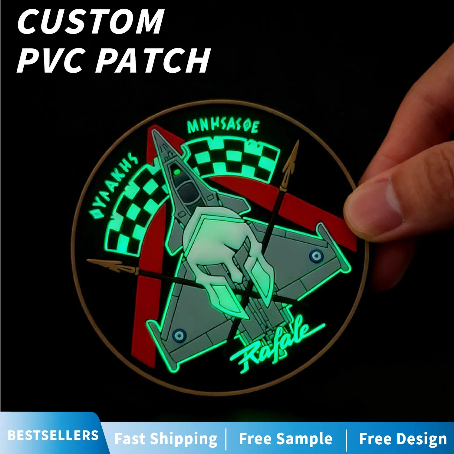 Air Force PVC Patches