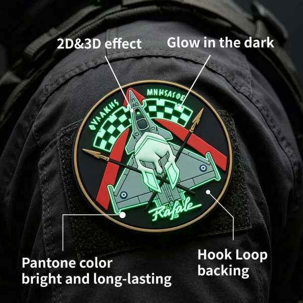 Air Force PVC Patches