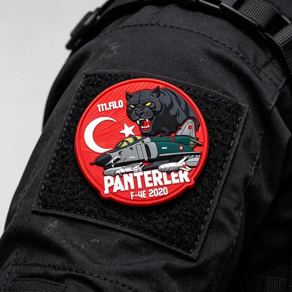 Factory Custom 3D Soft PVC Rubber Patches Embossed Logo Badge Hook and Loop Backing for Hats Bags