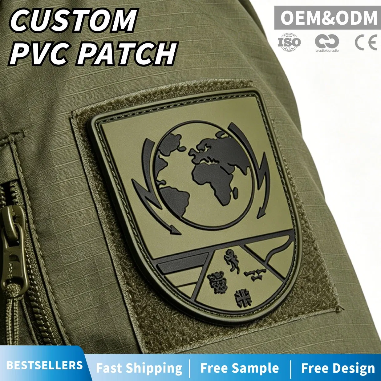 Fire Department PVC Patches