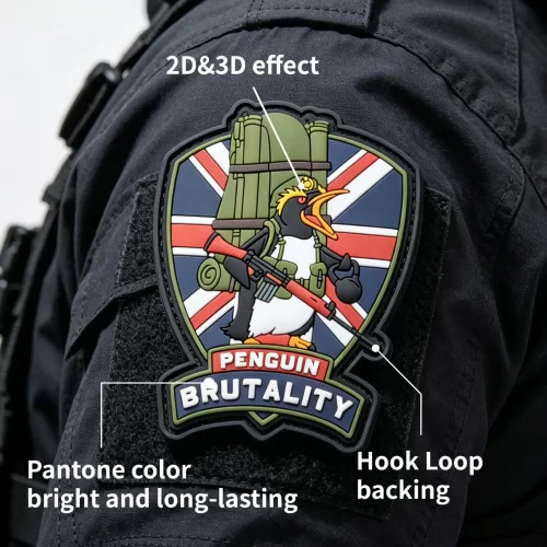 Navy PVC Patches Navy PVC Patches