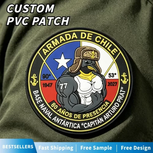 Navy PVC Patches Navy PVC Patches