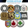 China Manufacture Personality Rubber Patch Custom Logo Christmas PVC Patches Hook and Loop for Clothes & Hats