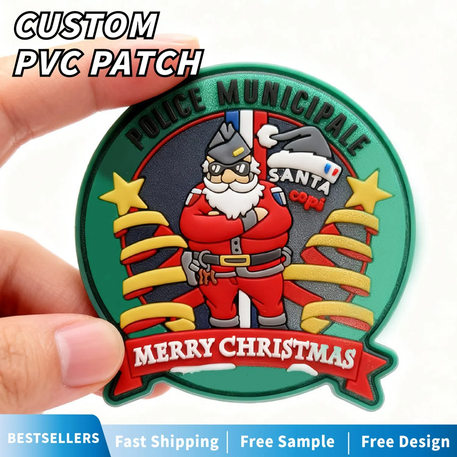 Police Department PVC Patches