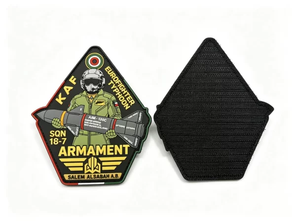 Custom Air Force PVC Patches