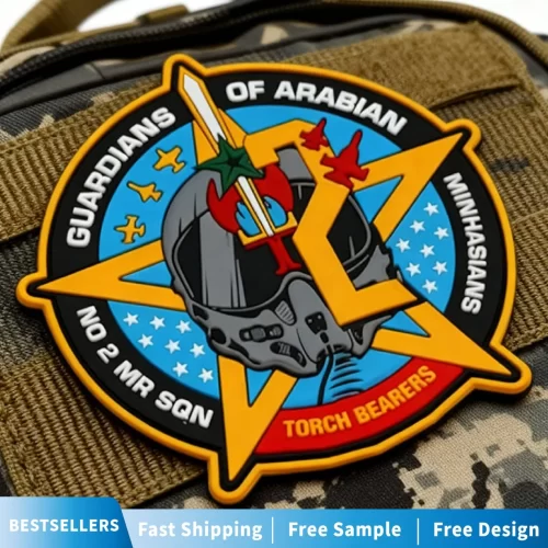 Custom Air Force PVC Patches Custom Air Force PVC Patches