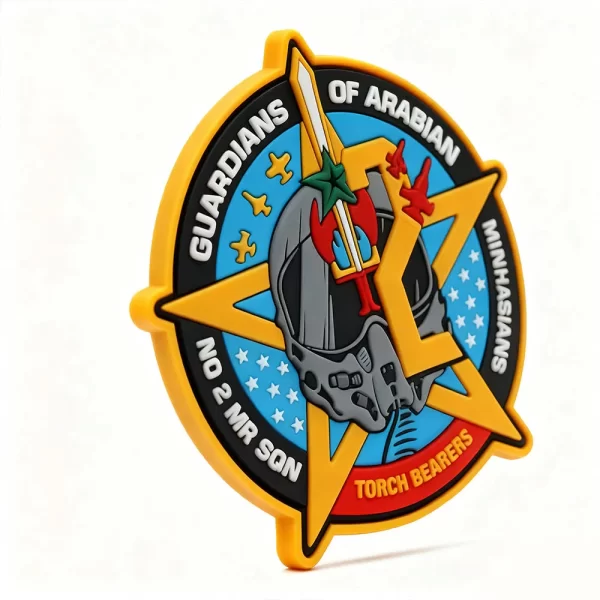 Custom Air Force PVC Patches