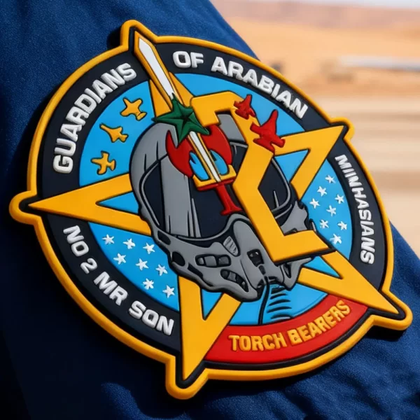 Custom Air Force PVC Patches