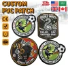 China-Factory-Custom-3D-PVC-Rubber-Patches-2D-Rubber-Badge-Customize Police - 039 Police Department PVC Patches