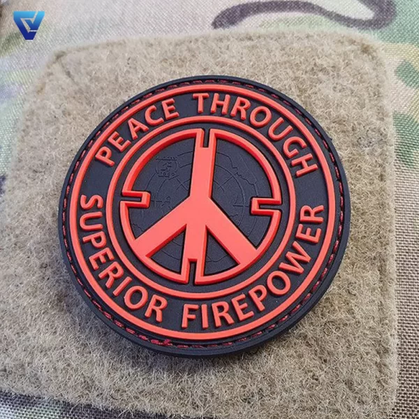 Factory-Custom-3D-Embossed-PVC-Velcro-Patches-Rubber-Patch-Custom-Logo Army-063 -02 Factory Custom 3D Embossed PVC Velcro Patches Rubber Patch Custom Logo
