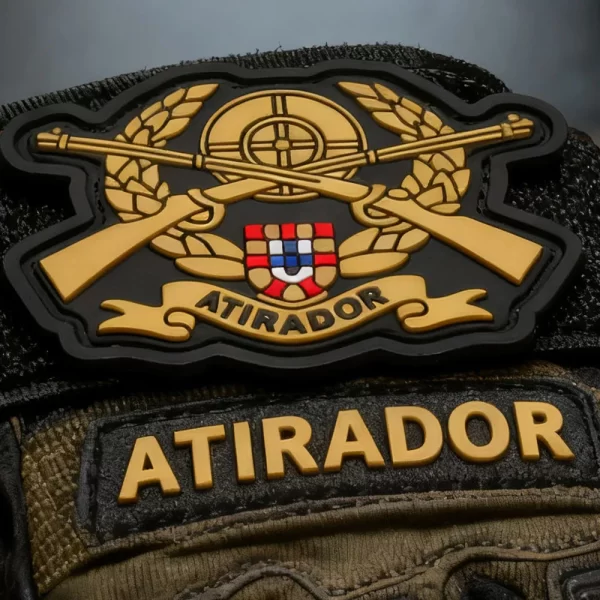 Factory-Custom-3D-PVC-Rubber-Patch-2D-Logo-Patches-for-Hats Army-071 -1 Custom Army PVC Patches