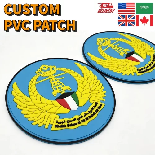 Factory-Custom-3D-PVC-Rubber-Patches-Soft-Logo-Custom-3D-PVC-Patch Air Force - 084 -04 Custom Air Force PVC Patches