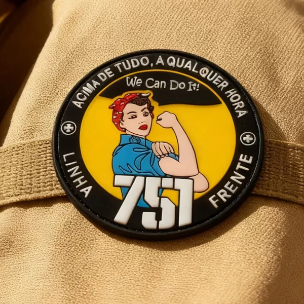 Factory PVC Patches Custom Logo 3D Rubber Heat Transfer Patches for Clothing