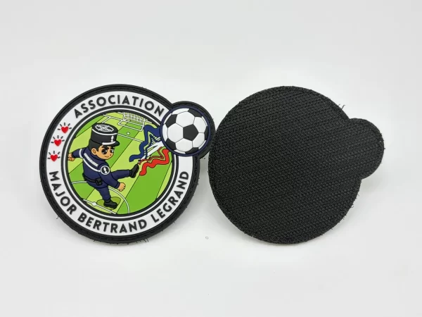 Factory-Pcv-Soft-Patches-Custom-Soccer-Logo-3D-Raised-PVC-Velcro-Patch Police - 037 -3 Police Department PVC Patches
