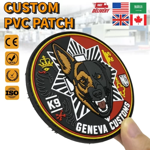 Police Department PVC Patches