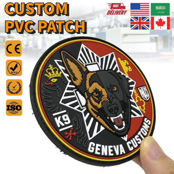 Police Department PVC Patches