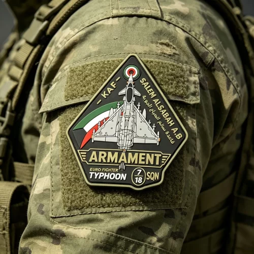 Factory-Selling-Custom-3D-PVC-Rubber-Patches-2D-Embossed-PVC-Soft-Patches Air Force - 083 -01 Custom Air Force PVC Patches