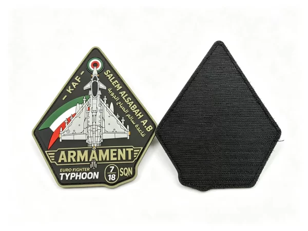 Custom Air Force PVC Patches