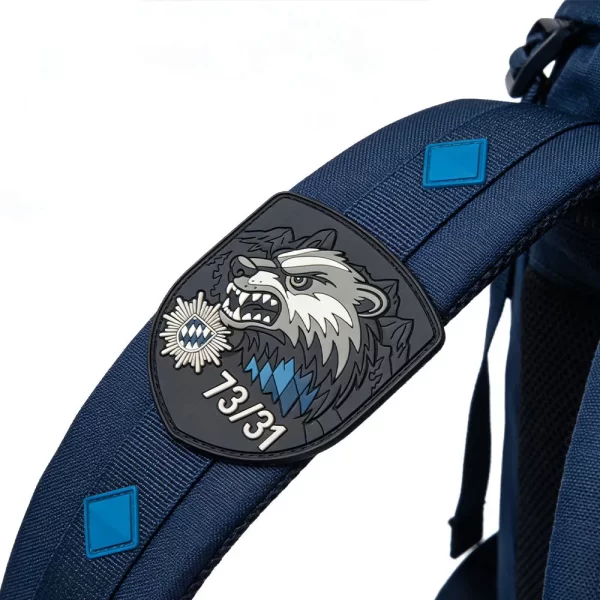 PVC-Rubber-Patches-Custom-Logo-2D-3D-Raised-Embossed-Customize-Rubber-Patches-for-Clothes Police - 034 -02 PVC Rubber Patches Custom Logo 2D 3D Raised Embossed Customize Rubber Patches for Clothes
